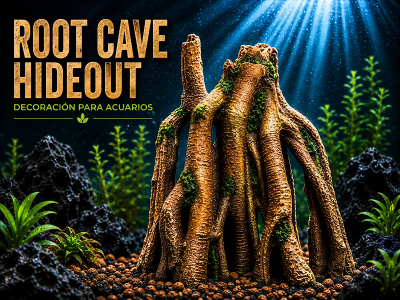 Mangrove Root Hideout Aquarium Decoration