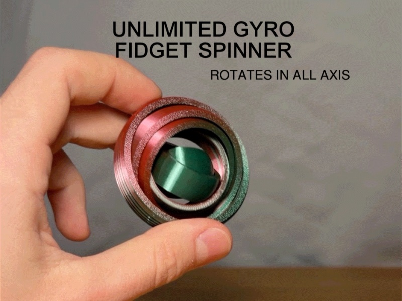 Eindeloze Gyro Fidget Spinner