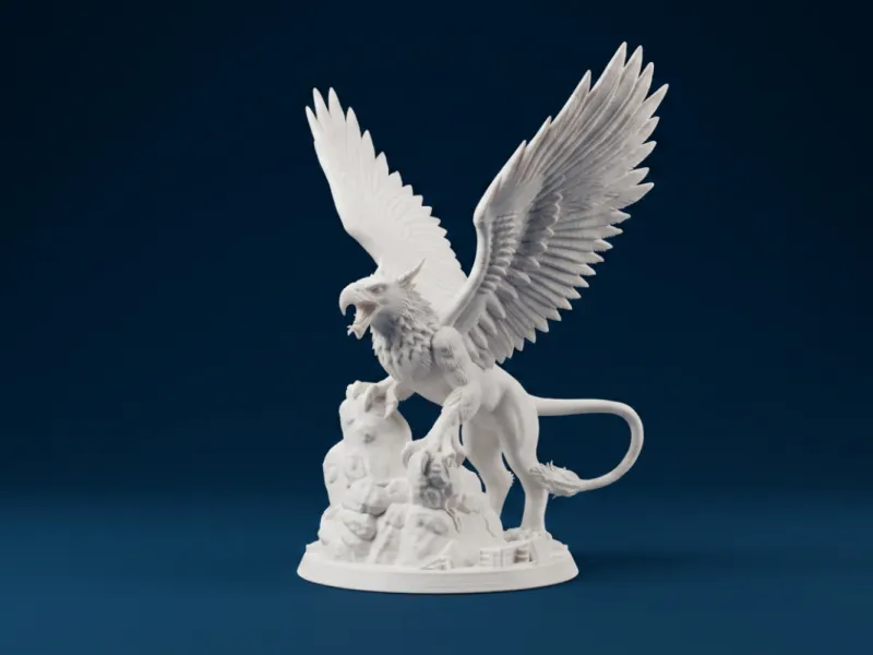 Griffin from The Witcher 3: Wild Hunt Figure