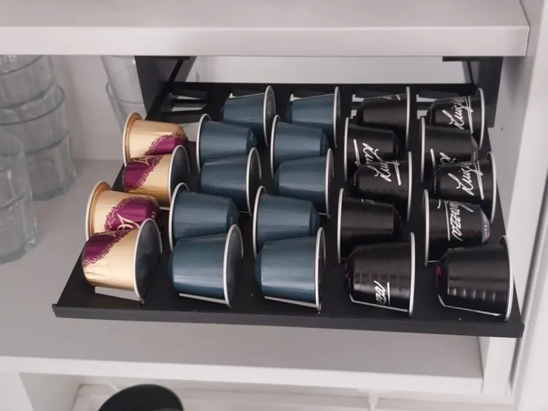 Nespresso-capsule lade (Keukenkast - Interne inbouw)