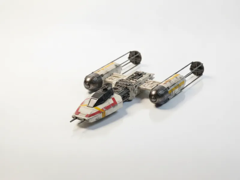 Y-Wing Starfighter Star Wars Model 3D Printable