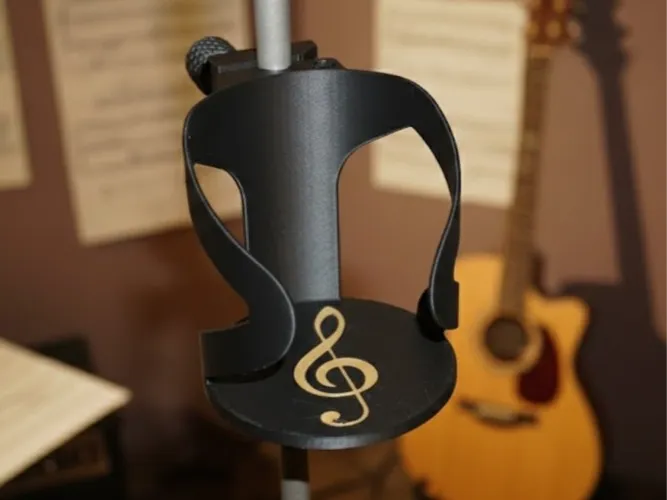 Glass Holder for Music Stands | Notenständer Halter