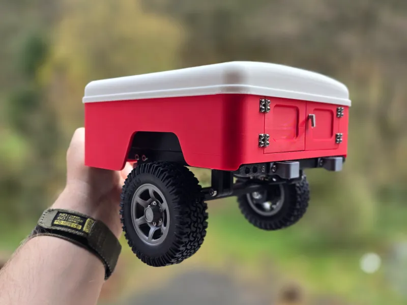 NBC.9 - 1:10 Maßstab Anhänger für Crawler (FJ40)