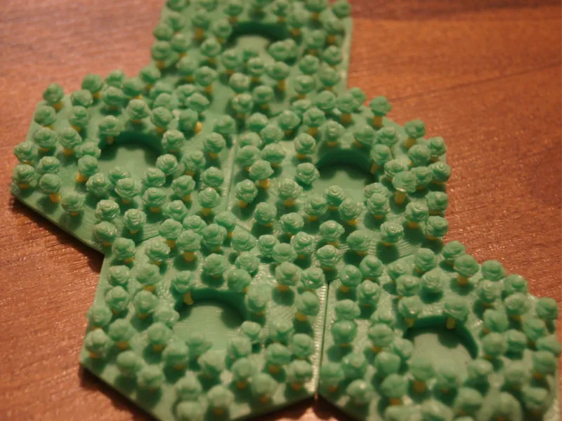 Catan The Game Wood_Plate