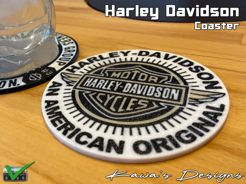 Harley Davidson Onderzetter