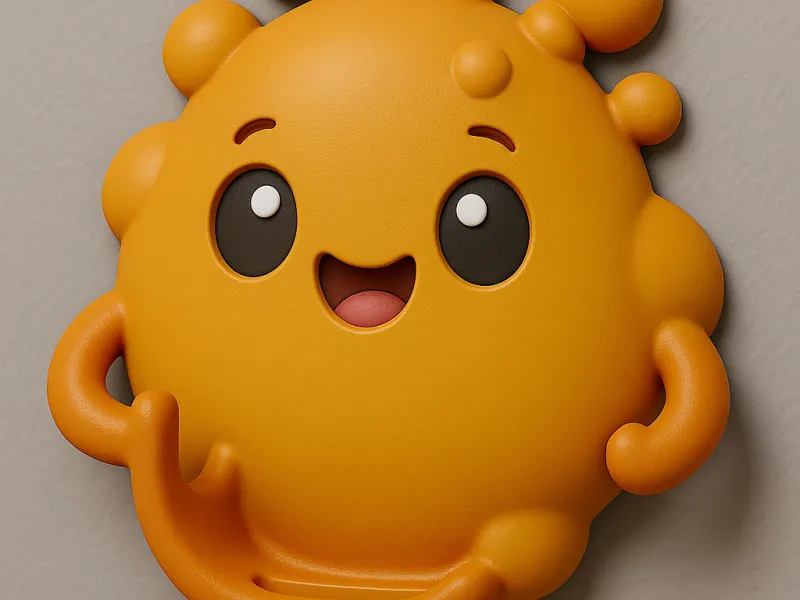 Bubble Buddy – Cute Wall-Mount Bathroom Tool Holder
