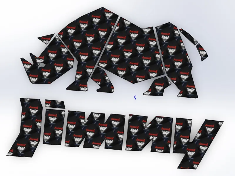 Nashorn-Logo - 2mm