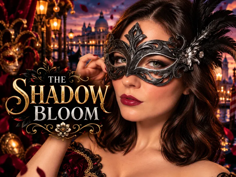 Die Shadow Bloom Halloween-Maske