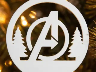 christmas avengers ornament