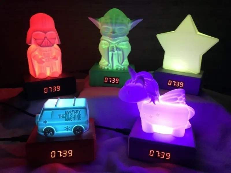 Conjunto de luces para reloj