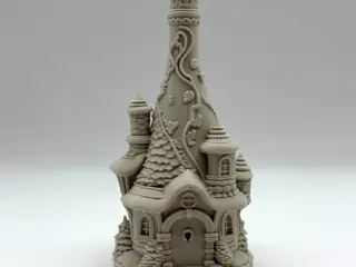 Bottle Fairy House