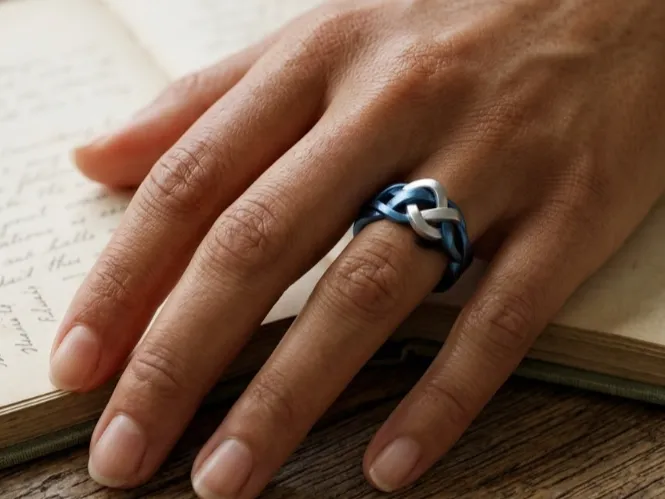 Azure Knot Fusion Ring – Noah0x03