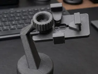 Universal adjustable phone mount dis