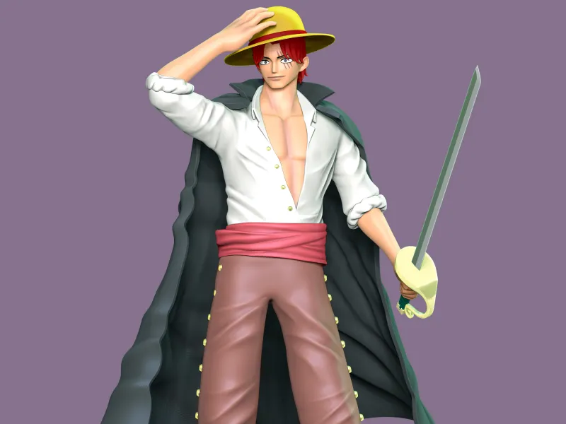 Shanks Straw Hat - One Piece