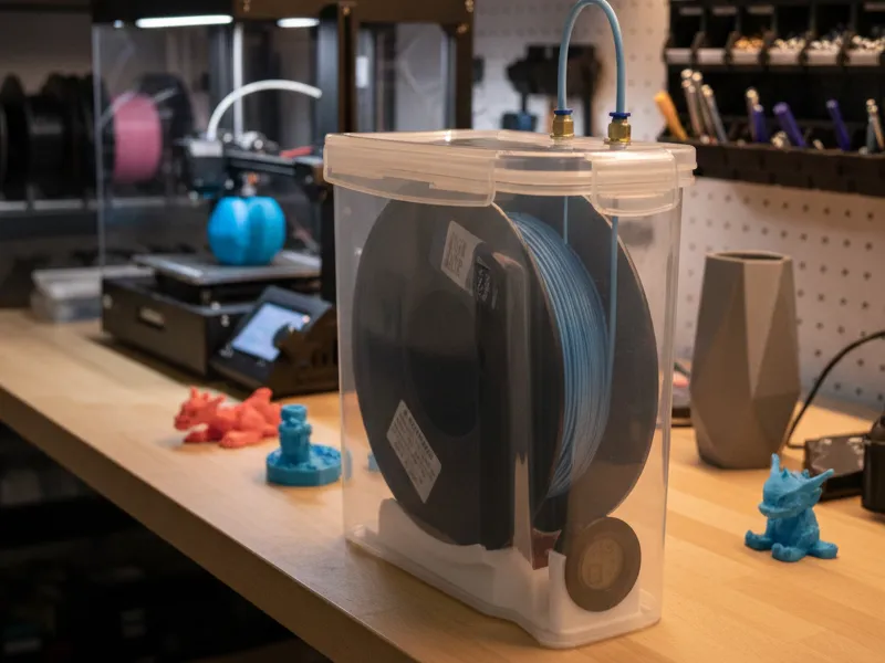 Filament-Trockenbox Zero-Drill – Budget-Müsli-Box-Umbau