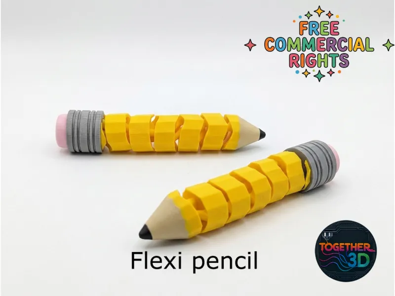 Flexi potlood - gratis voor commercieel gebruik
