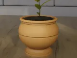Classic Terracotta Planter 3D Model STL File-0