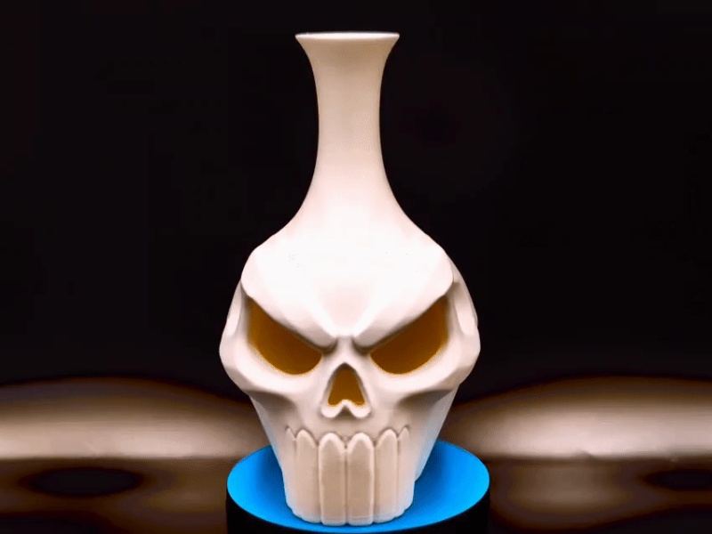 Vase Crâne - Sans Supports
