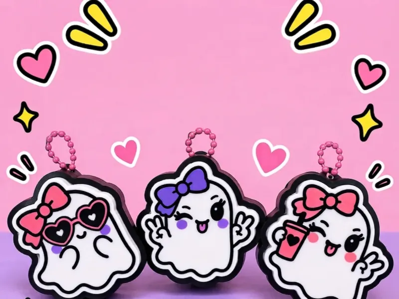 Clicker de Fantasma Lindo de Halloween