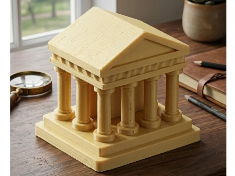 Small classical temple