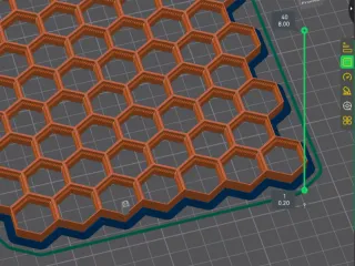 wall-honeycomb-part