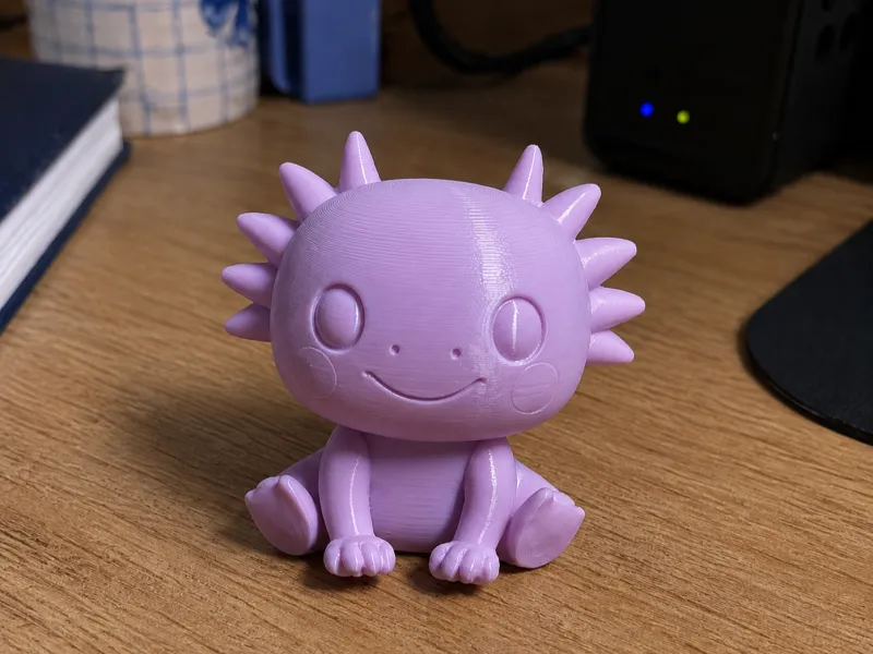 Cute Chibi Axolotl Toy (Funko Style)