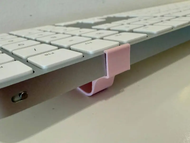 Apple Magic Keyboard & Trackpad clip-on Ergonomic Riser