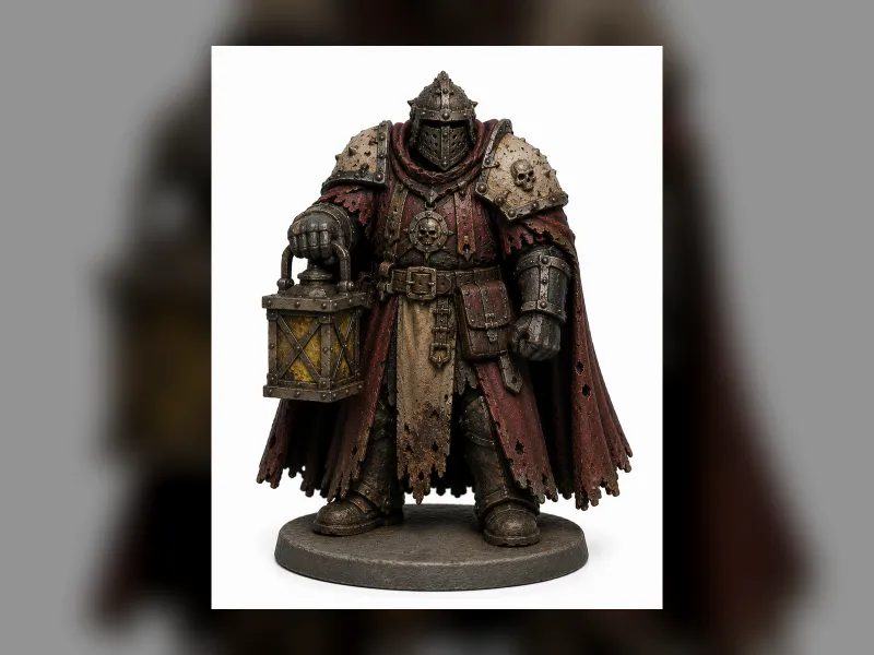 Plague Sentry Square Lantern