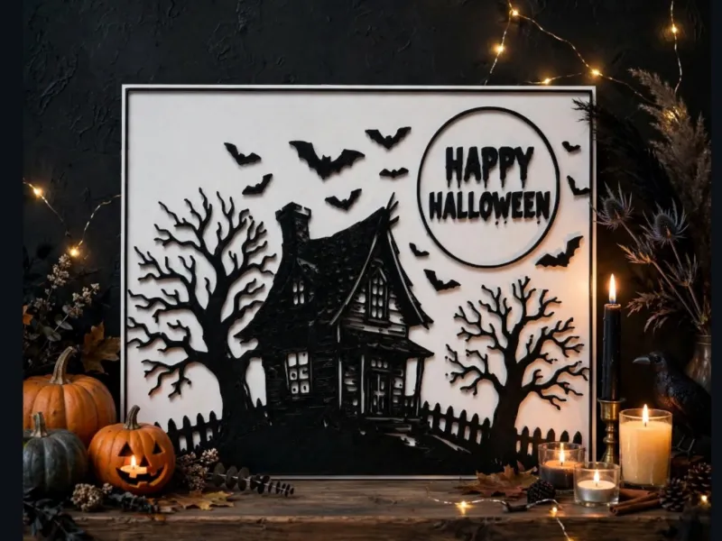 halloween plaque 3