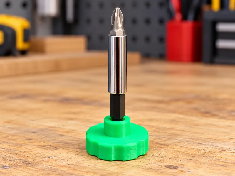 Screwdriver Thumbwheel – 1/4" Bit Driver