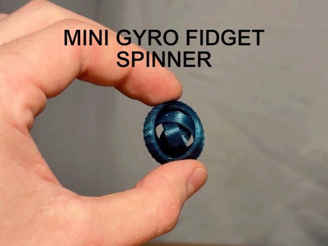 Mini Fidget Spinner Giroscopico