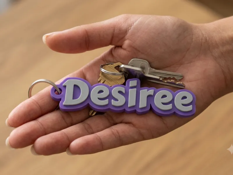 Llavero nombre Desiree