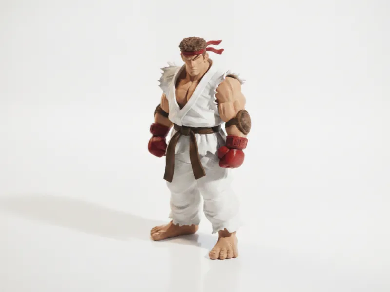 Ryu Street Fighter Figurine Gaming 3D-druckbar