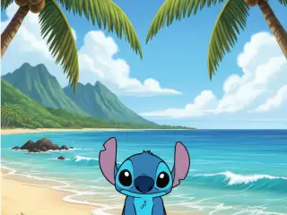 keychain stitch, lilo and stitch