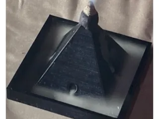 Pyramid Back Flow Incense Burner