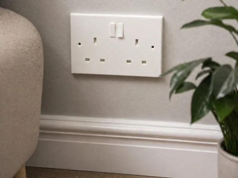 False Double Socket UK / EU