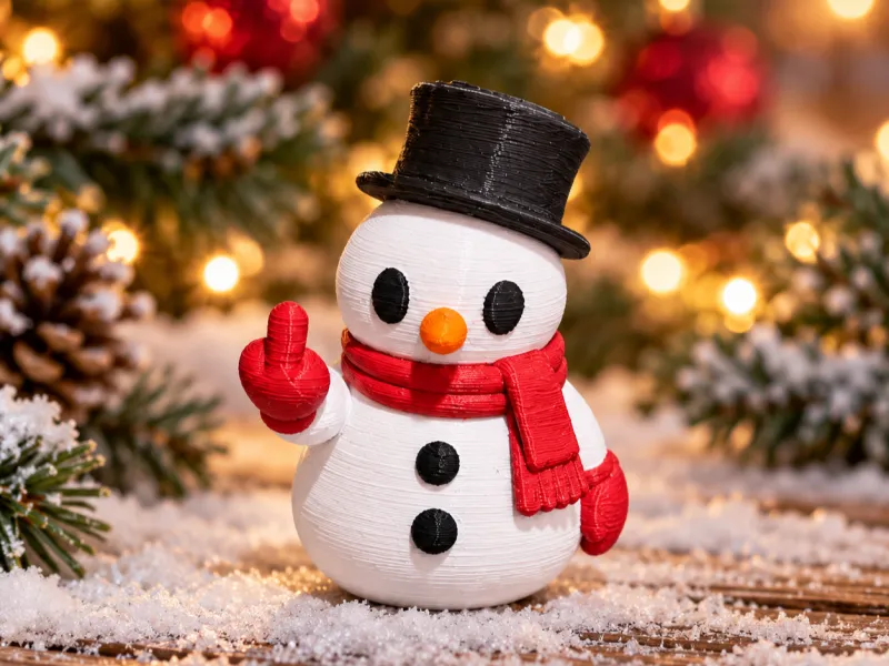 CHEEKY SNOWMAN