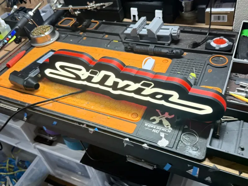 Nissan Silvia JDM LED lightbox
