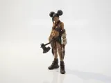 Fantasy Warrior Figurine Double Axe 3D Printable-0