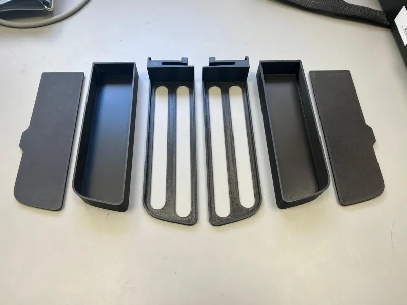 Modulare seitliche Aufbewahrungsboxen für den Ender-3 V3 SE