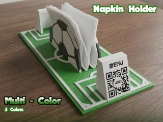 Napkin Holder Multicolored