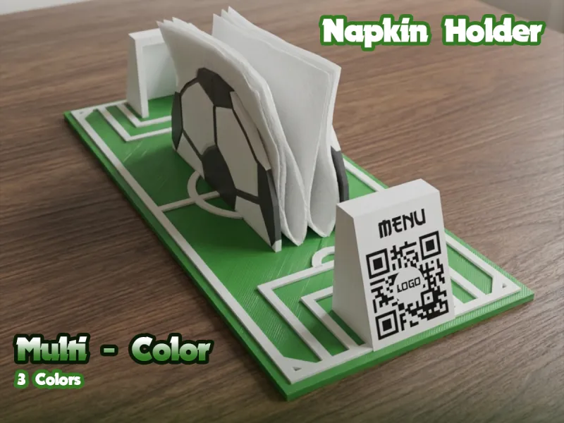 Napkin Holder Multicolored