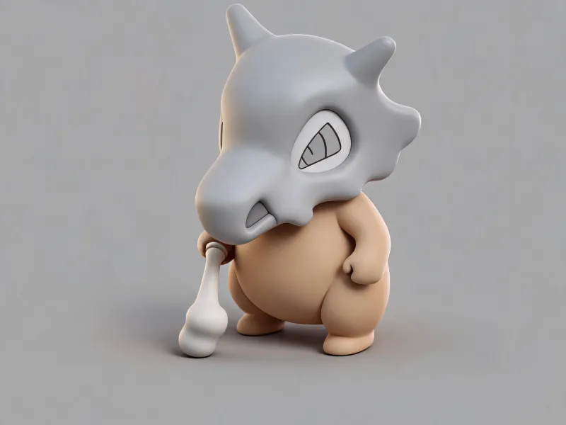 Cubon pokemon model