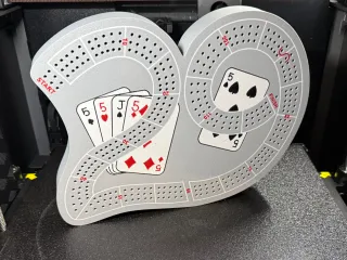 "29" Cribbage Board