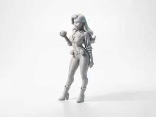 Pokegirl Figurine Pokemon Collectible 3D Printable