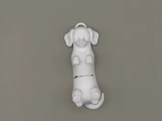 Dachshund Keychain – Articulated Flexi Cute Dog Toy