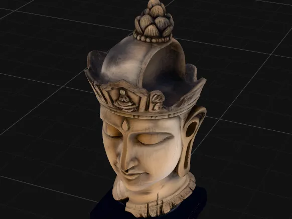 Buddha Head Planter Pot – Zen Meditation