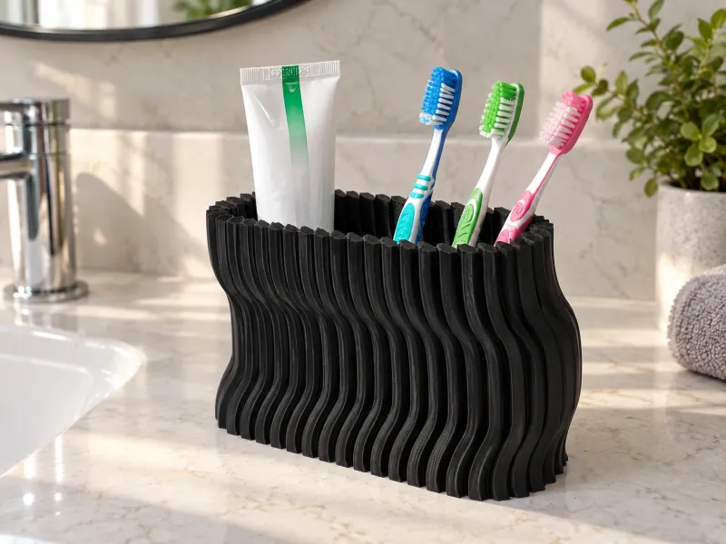 Wavy Storage Organizer – Modern Design