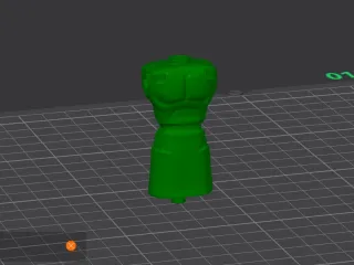 Torso totem geminis vintage, replica bandai