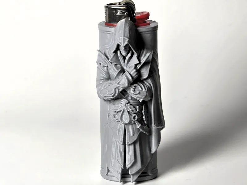 Чехол для зажигалки BIC J6 в стиле Assassin's Creed